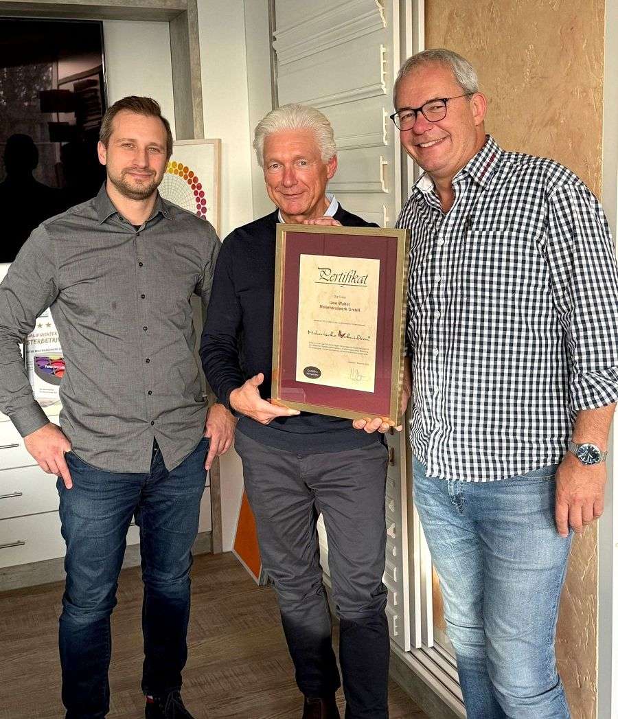 Uwe Walter ist Malerische Wohnideen Partnerbetrieb