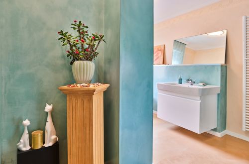 fugenloses Badezimmer ohne Fliesen