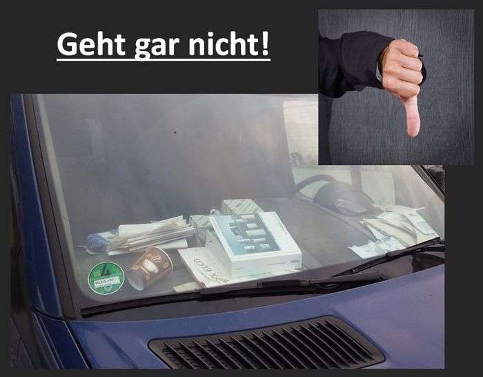 Firmenfahrzeuge im Handwerk