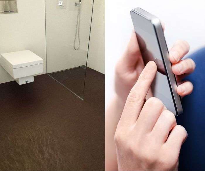 fugenloses Bad, fugenlose Bäder