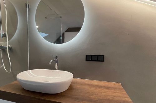 fugenloses Badezimmer ohne Fliesen