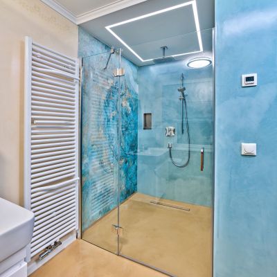 fugenloses Badezimmer ohne Fliesen