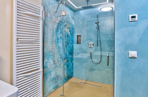 fugenloses Badezimmer ohne Fliesen