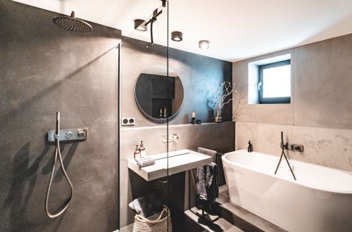 fugenloses Badezimmer ohne Fliesen