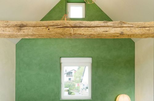 Wandgestaltung mit Kalkputz