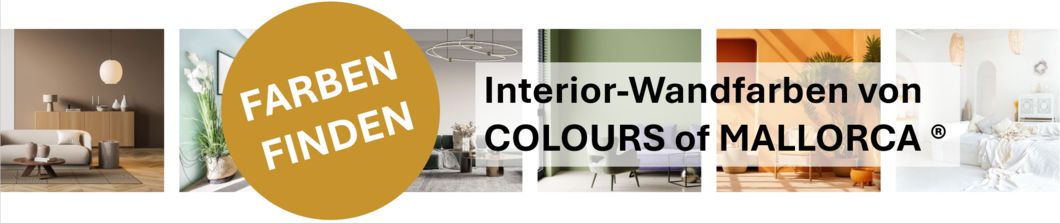 Feine Interior-Wandfarbe von COLOURS of MALLORCA