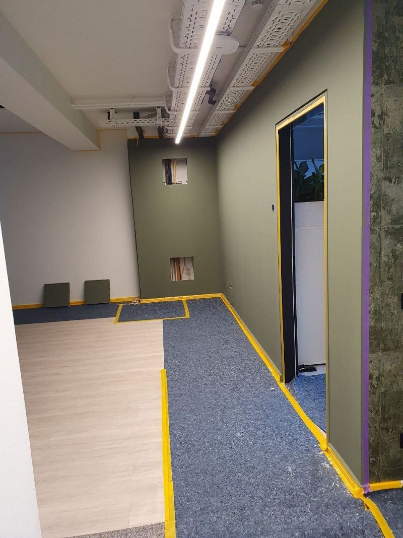 Abdeckarbeiten von Malerbetrieben bei Malerische Wohnideen 3