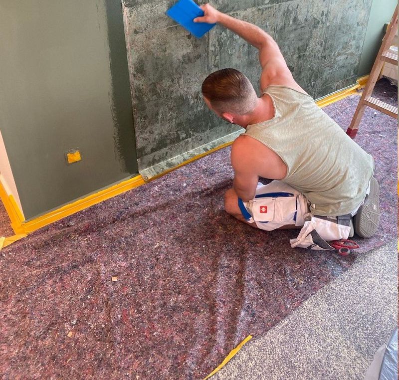 Abdeckarbeiten von Malerbetrieben bei Malerische Wohnideen 4