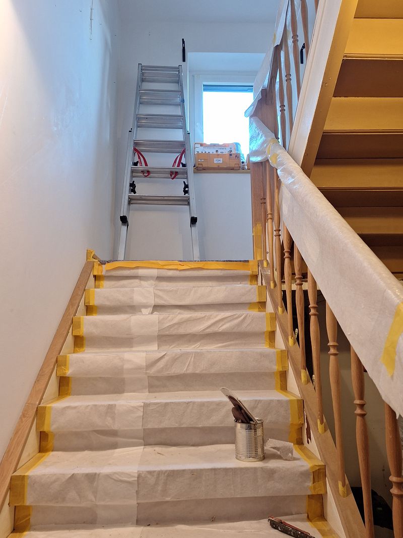 Abdeckarbeiten von Malerbetrieben bei Malerische Wohnideen 7