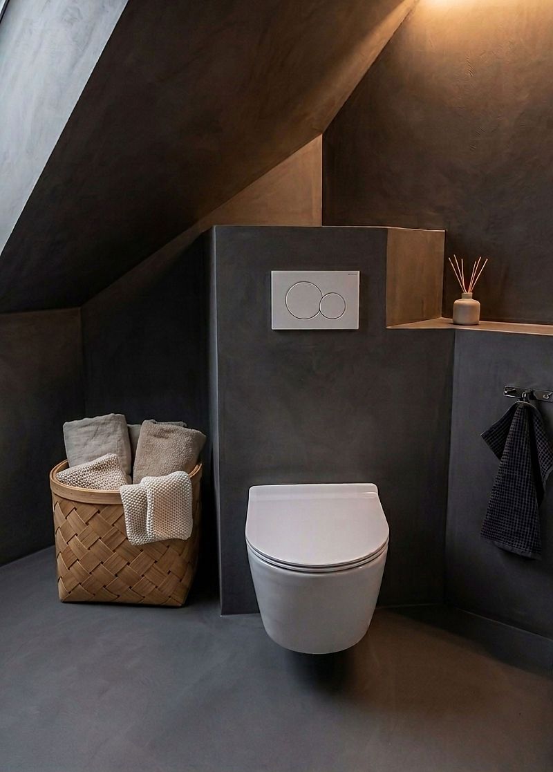 Malerische Wohnideen fugenloses Bad von Maler Becker GmbH nahe Fulda 3