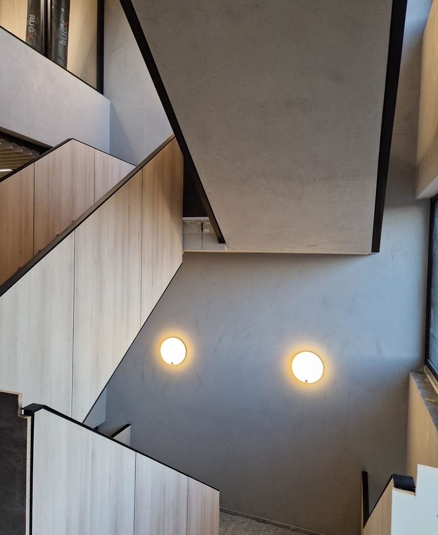 Treppenhaus in Betonoptik von Farben Gropper GmbH