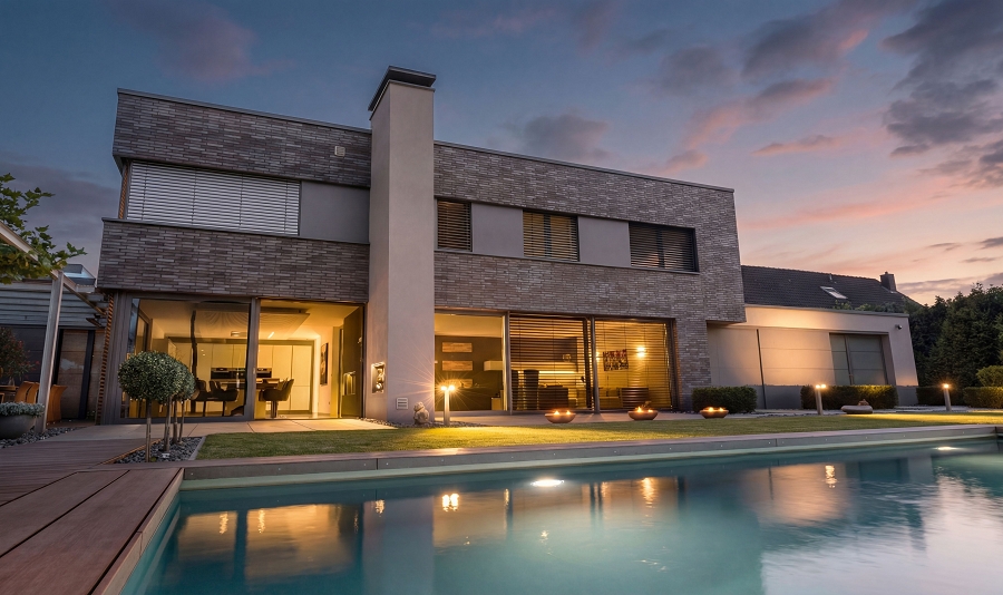 David Beike Interior Design Emsdetten Villa mit Pool