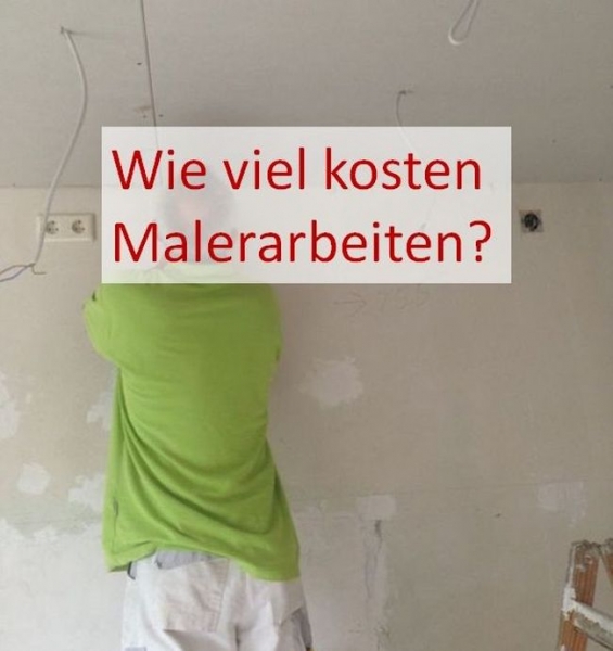 Malerische_Wohnideen - Kosten für Malerarbeiten Handwerkerstunde Malerstunde 01b